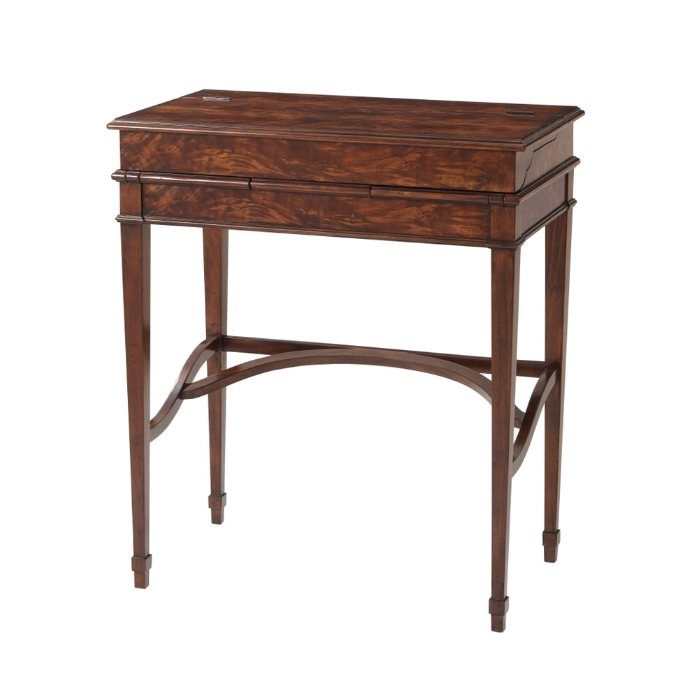 Elegance and Utility Dressing Table-Theodore Alexander-THEO-7105-186BN-Desks-1-France and Son