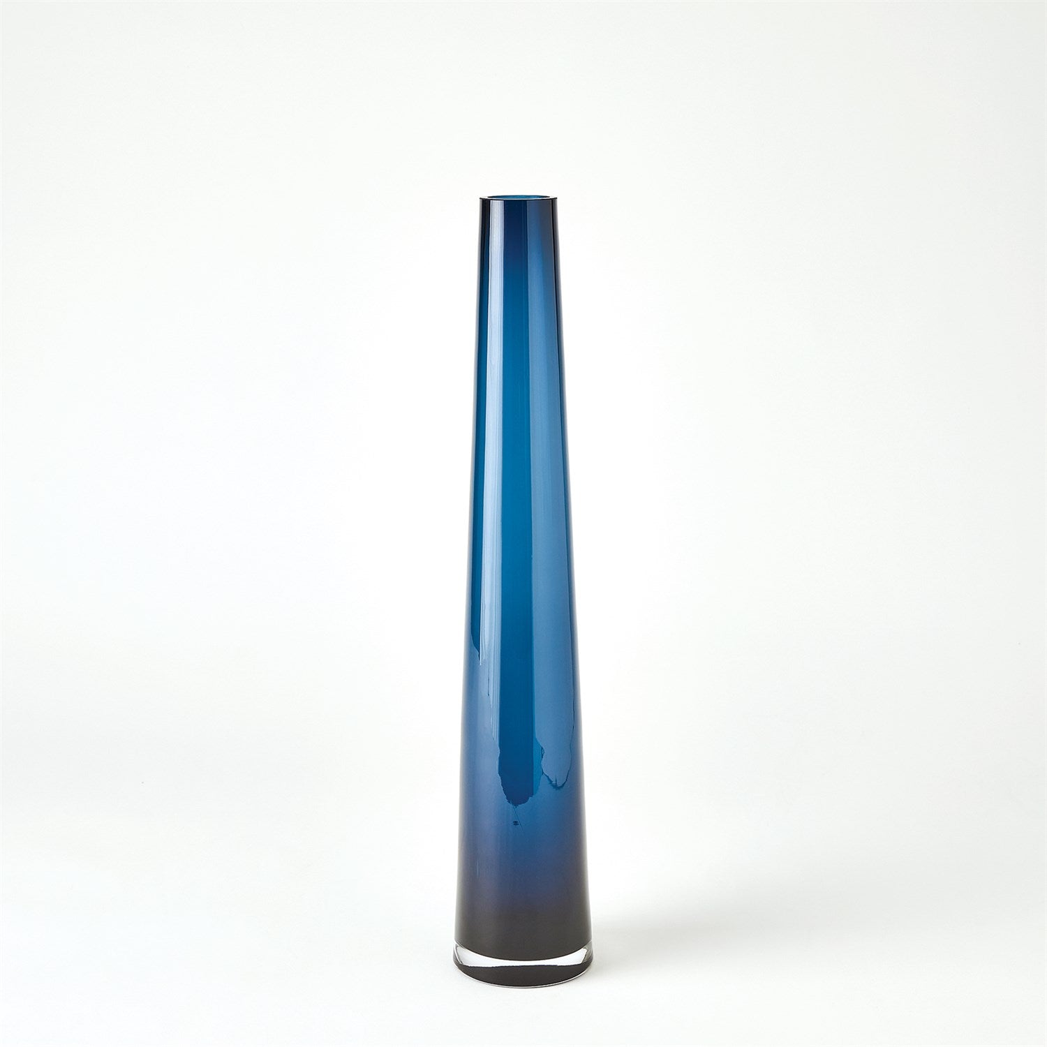 Glass Tower Vase-Global Views-GVSA-6.60615-VasesBlue-Small-3-France and Son