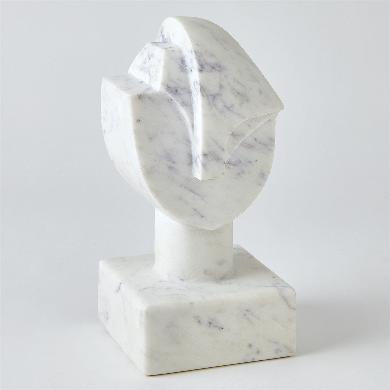 Mod Marble Portrait Bust-Global Views-GVSA-9.93751-Decorative Objects-3-France and Son