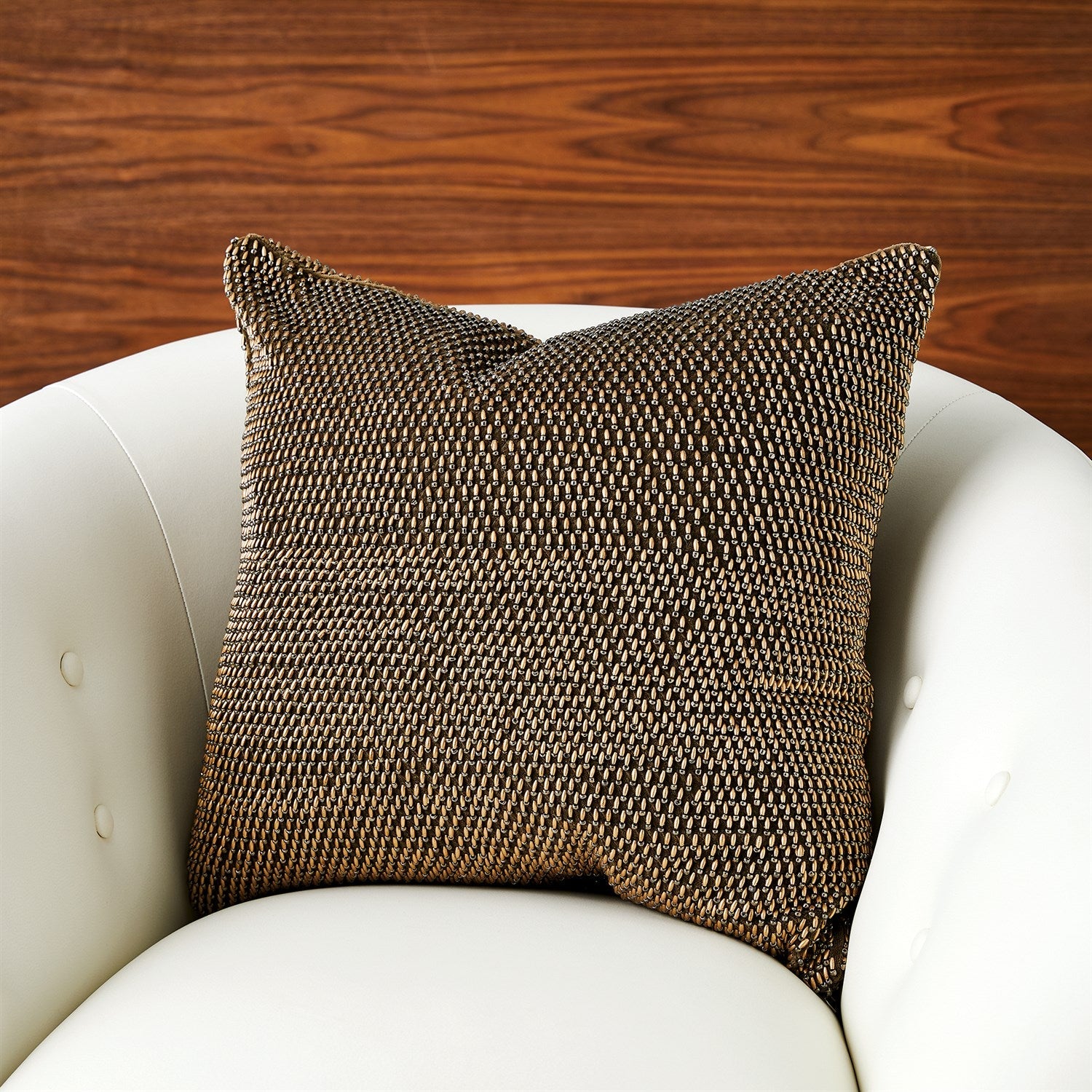 Chainmail Beaded Pillow-Global Views-GVSA-7.91558-Pillows-3-France and Son