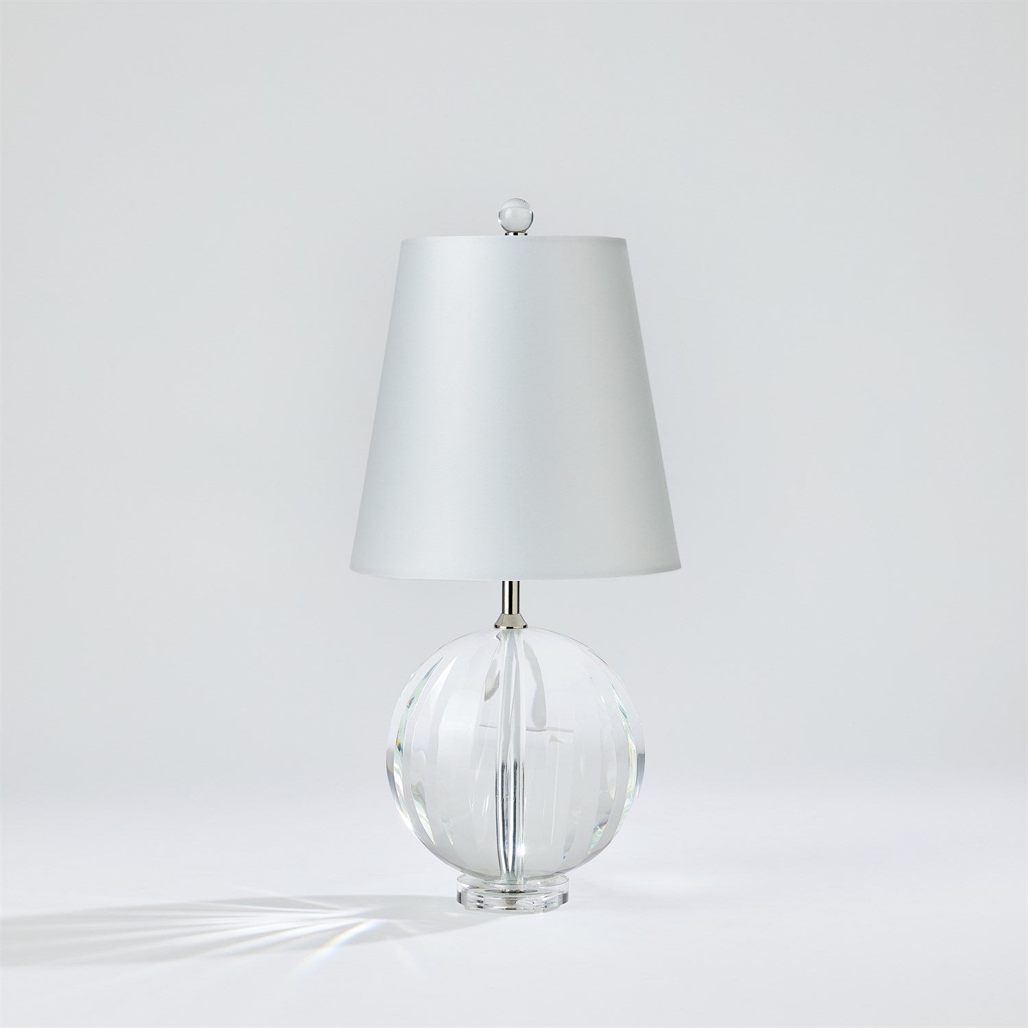 Crystal Faceted Lady Lamp-Global Views-GVSA-8.83085-Table Lamps-1-France and Son