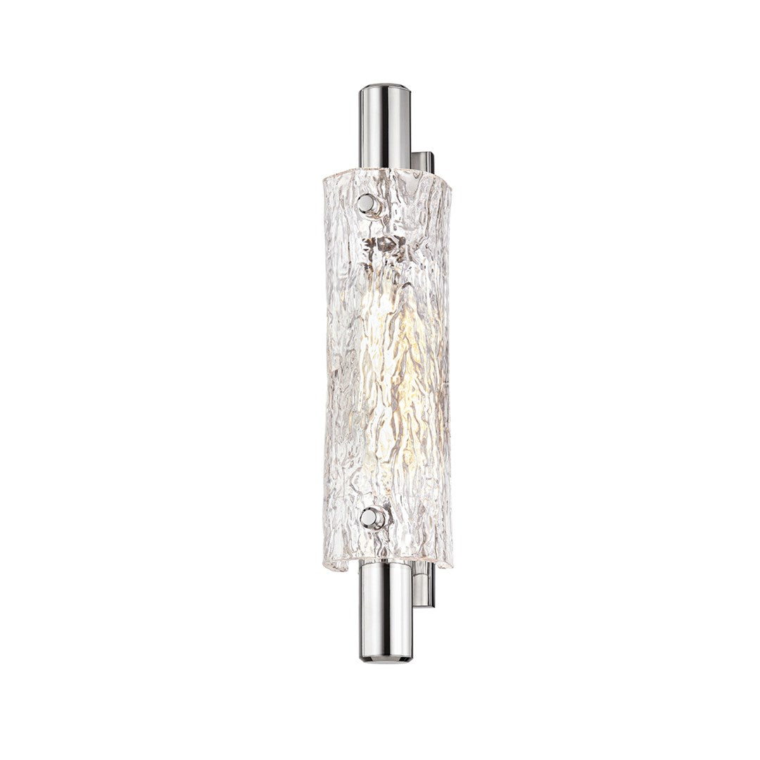 Harwich 1 Light Sconce-Hudson Valley-HVL-8918-PN-Wall LightingPolished Nickel-4-France and Son