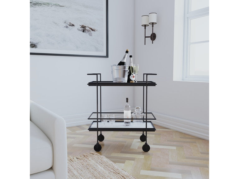 Commerce & Market Bar Cart-Hooker-HOOKER-7228-50645-99-Bar Storage-3-France and Son