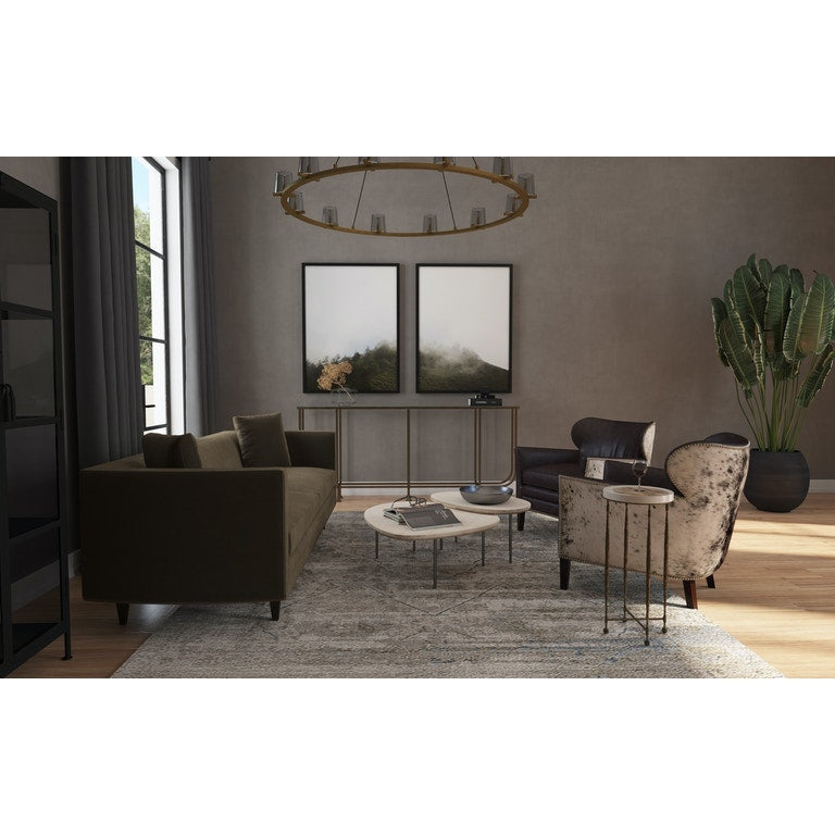 Kiara Rectangle Sofa Console-Hooker-HOOKER-7228-80052-15-Console Tables-3-France and Son