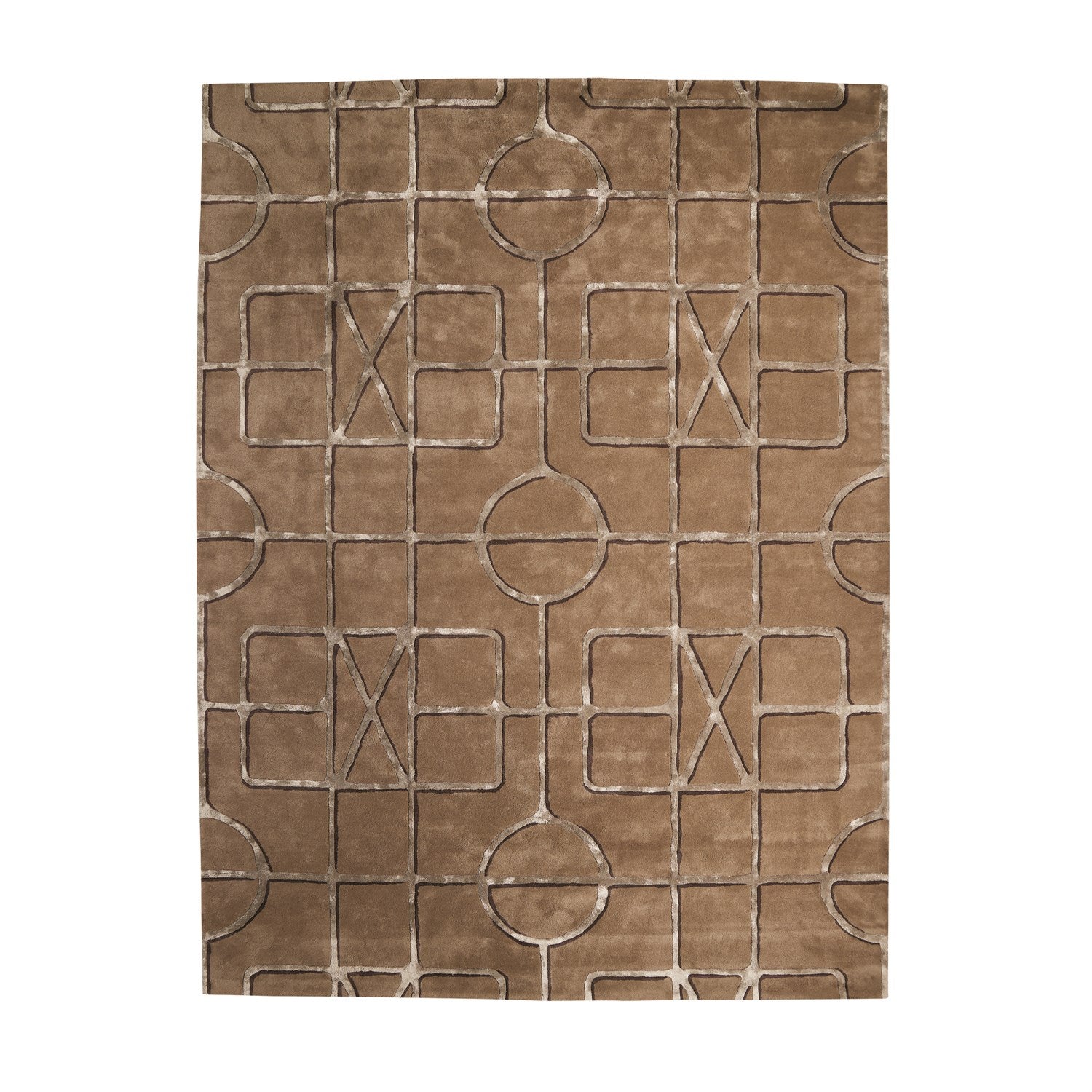 Gate Rug-Khaki-11' x 14'-Global Views-GVSA-7.91566-Rugs-1-France and Son