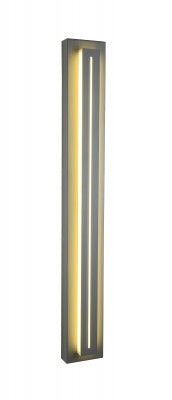 Avenue Outdoor The Bel Air Collection Silverled Wall Sconce Silver LED