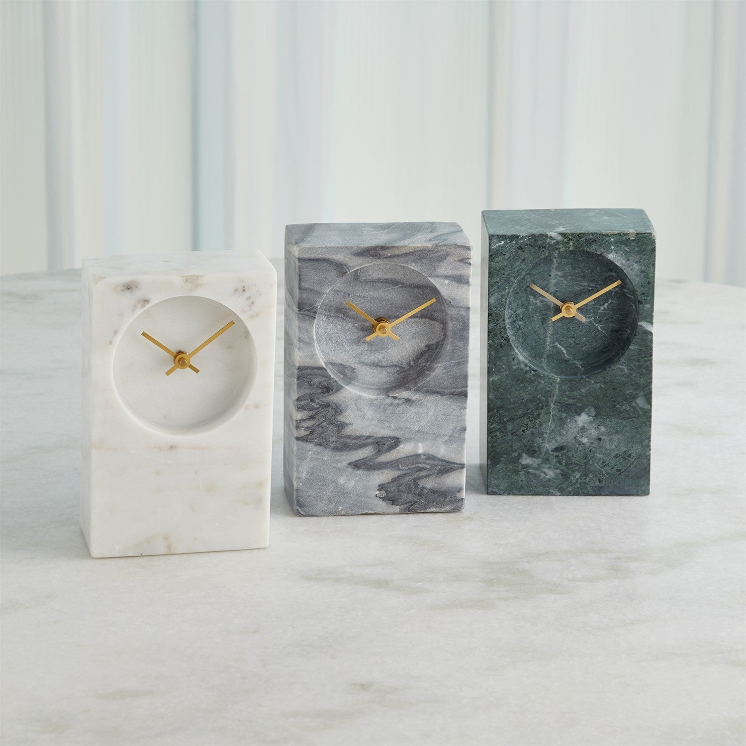 Marble Tower Clock-Global Views-GVSA-7.91527-ClocksWhite-3-France and Son