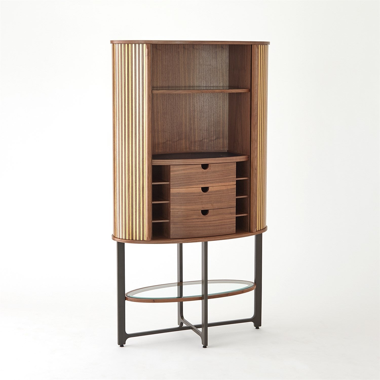 Cabriolet Tall Cabinet-Global Views-GVSA-7.20262-Bookcases & Cabinets-3-France and Son