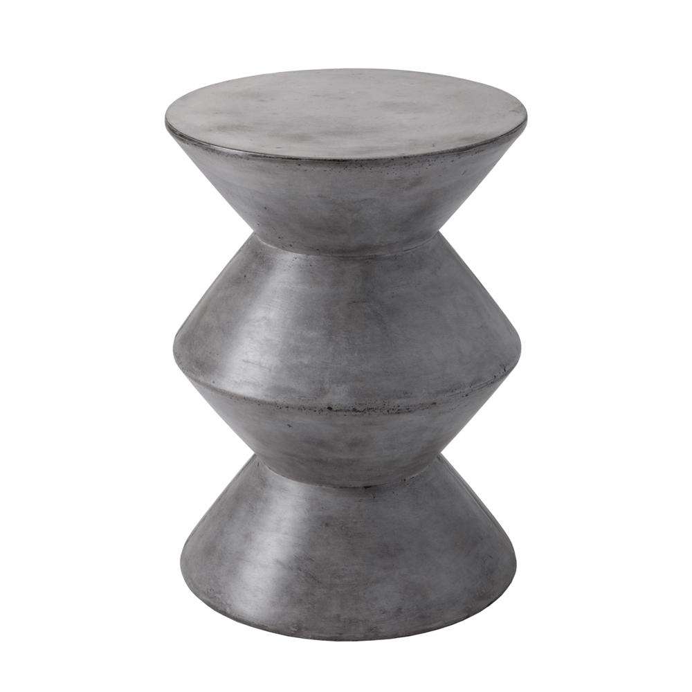 Union End Table - Anthracite Grey-Sunpan-SUNPAN-48018-Side Tables-1-France and Son