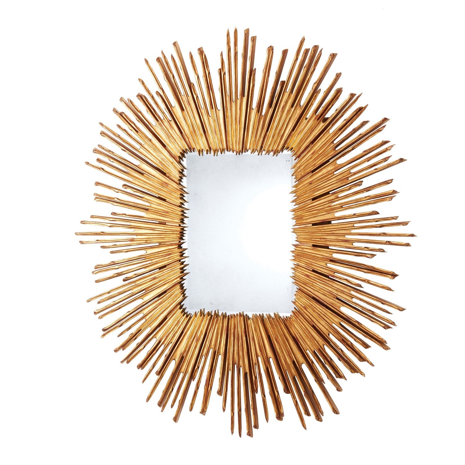 Soleil Mirror - Gold Leaf-Global Views-GVSA-EB0242-Mirrors-1-France and Son