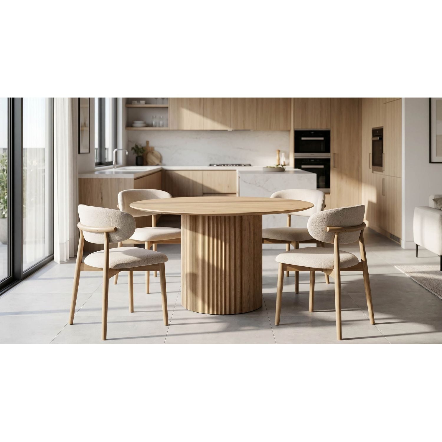 Vienna Round Dining Table