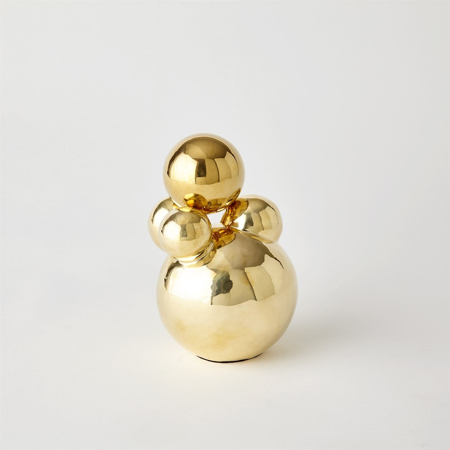 Bubble Orb Holder-Global Views-GVSA-8.83066-Decorative ObjectsBrass Sphere-Small-11-France and Son