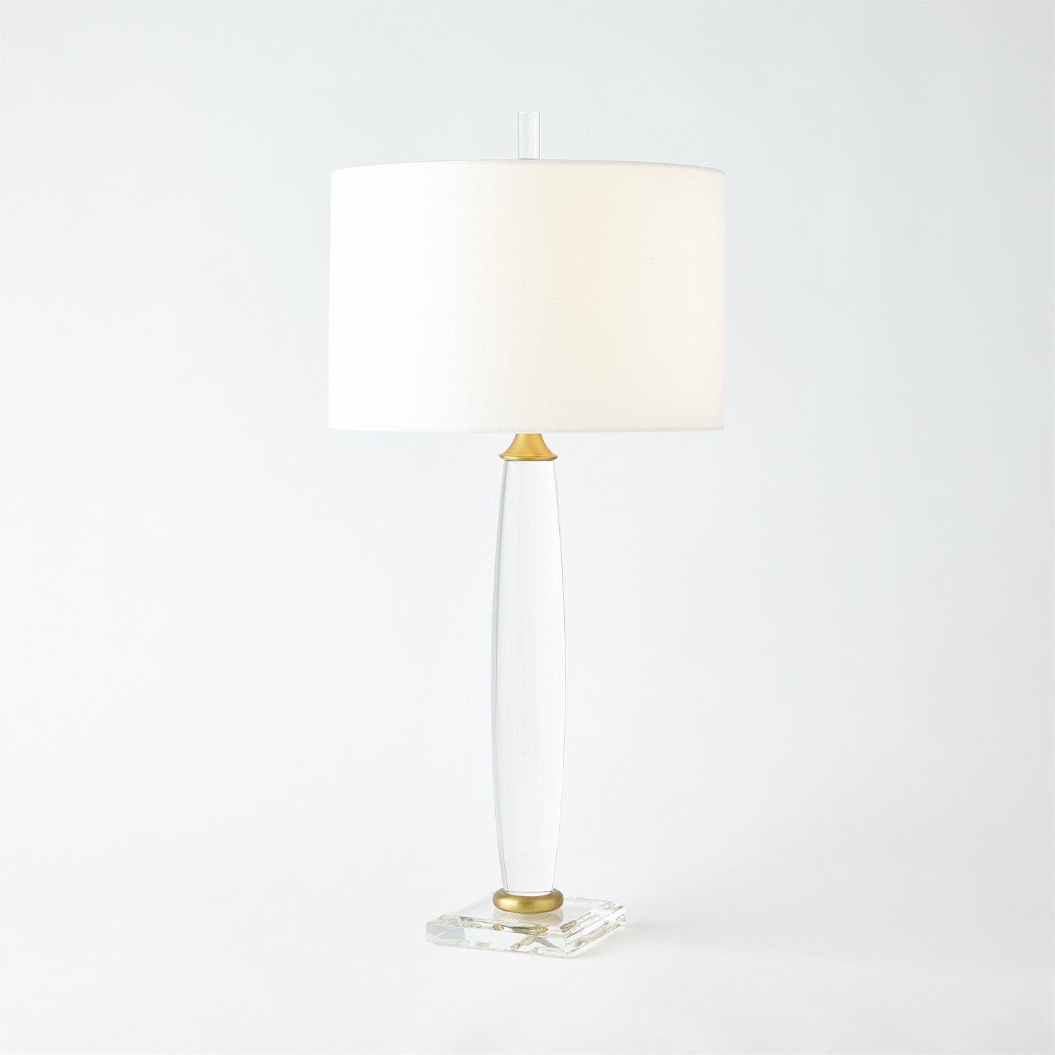 Bowed Crystal Column Lamp-Global Views-GVSA-8.83084-Table Lamps-2-France and Son