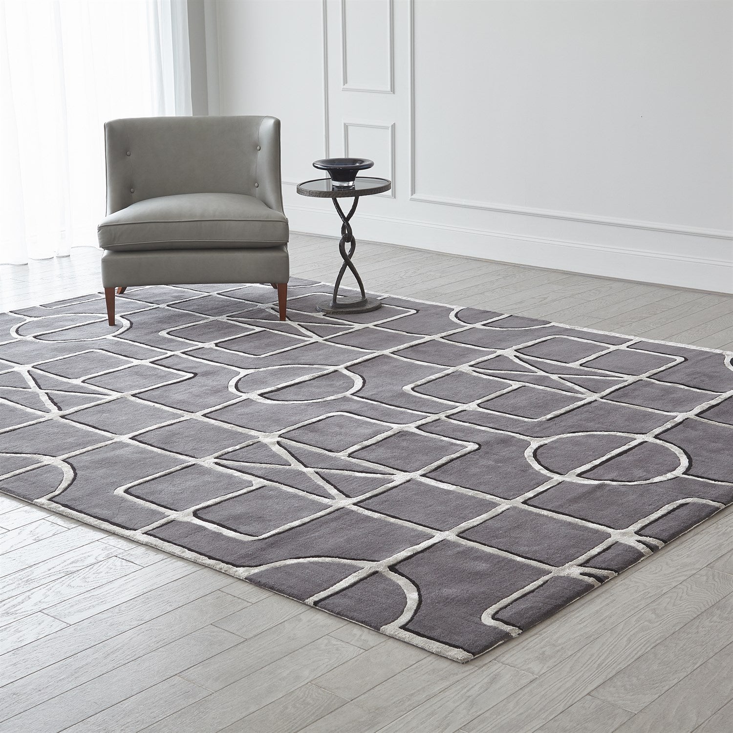 Gate Rug-Indigo-11' x 14'-Global Views-GVSA-7.91561-Rugs-2-France and Son