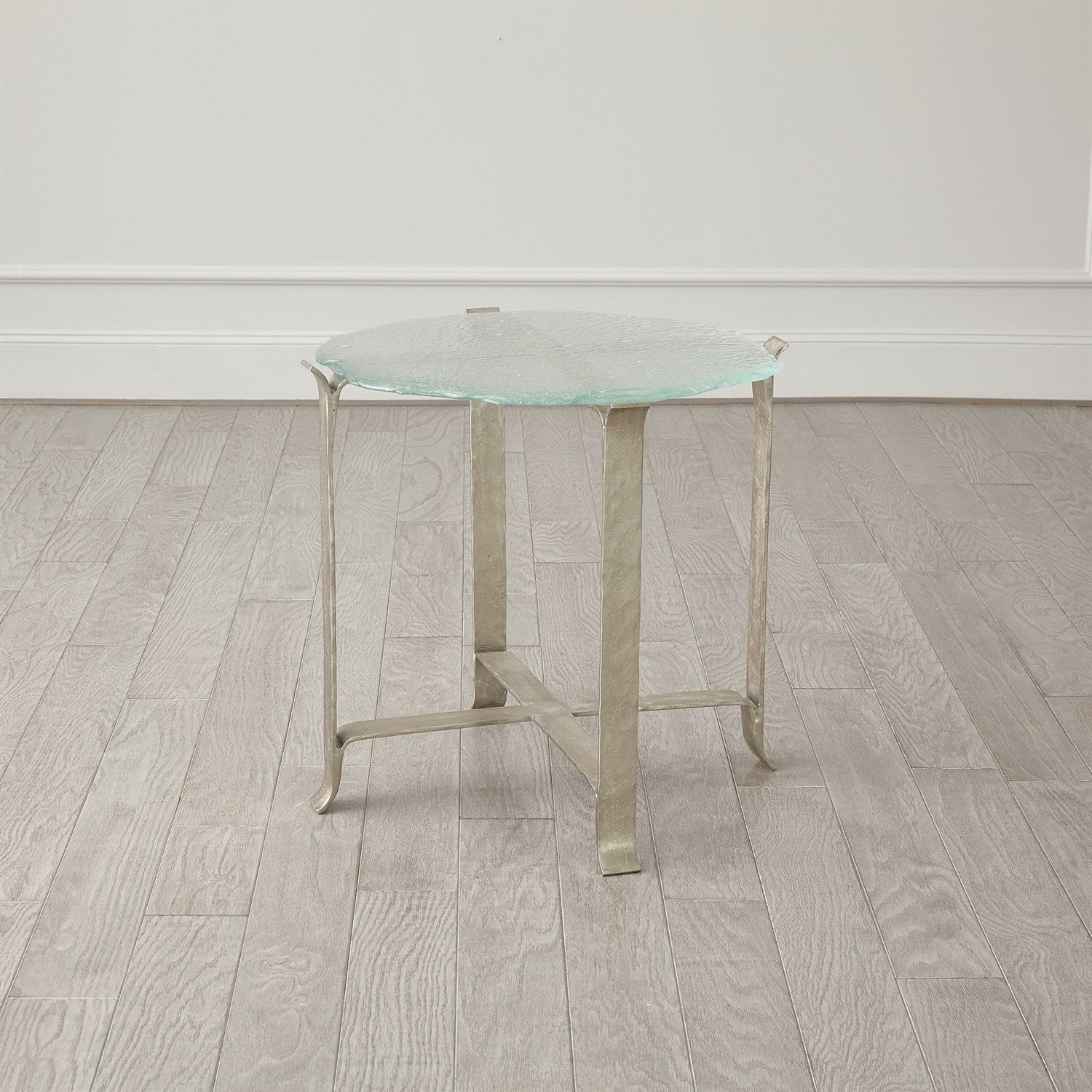 Melting Glass Side Table-Global Views-GVSA-9.93854-Side TablesBronze-5-France and Son