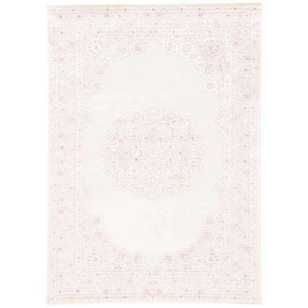 Fables Malo White Pink-Jaipur-JAIPUR-RUG128709-Rugs2'x3'-1-France and Son