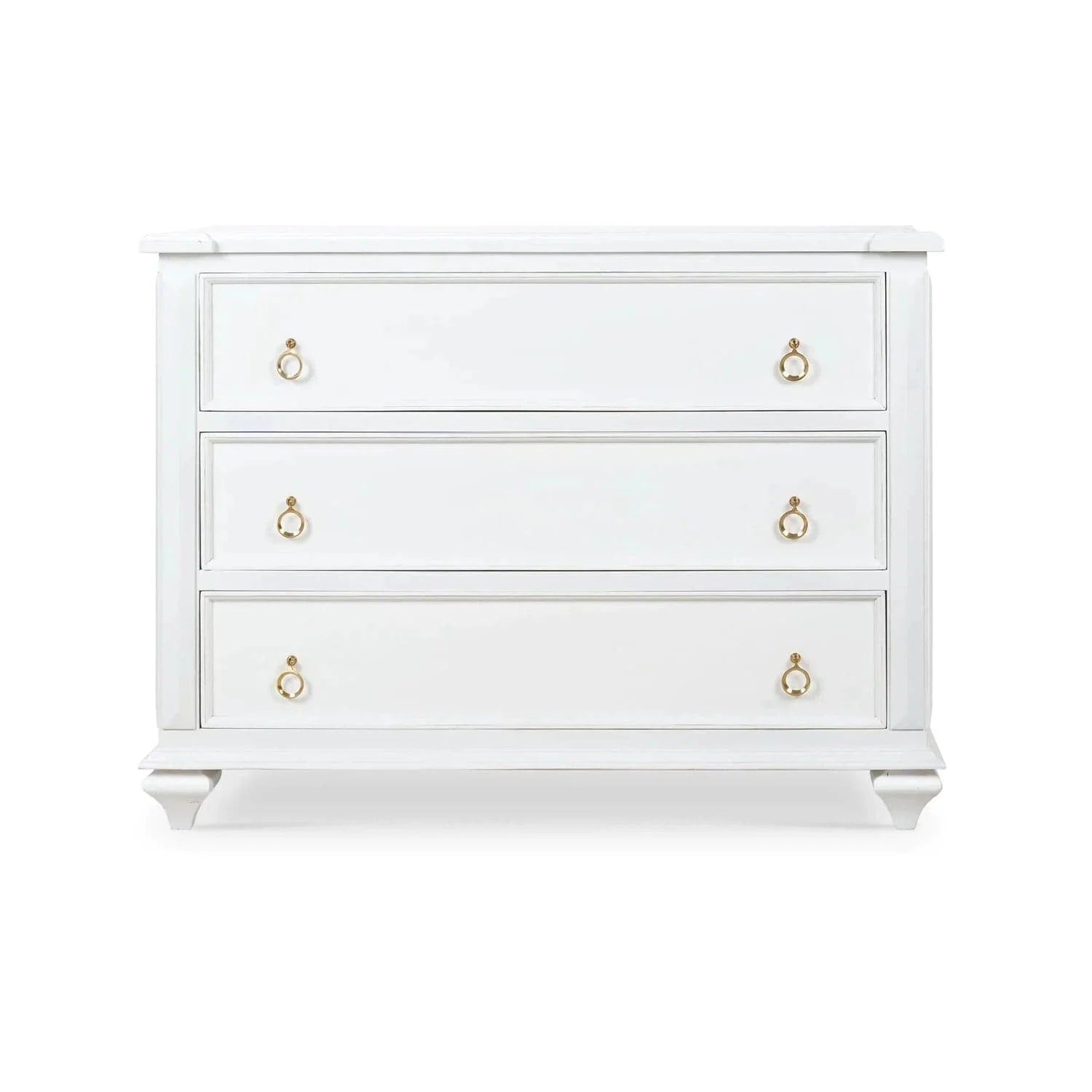 Soho 3 Drawer Dresser-Bramble-BRAM-76371HRW-LDT-DressersArchitectural White-3-France and Son