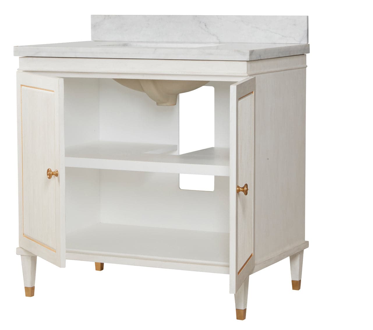 Swedish Reeded Vanity