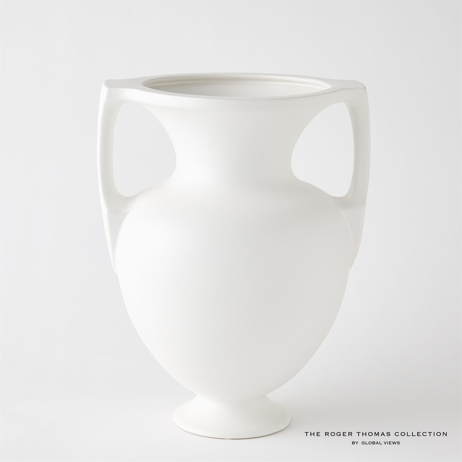 Grecian Amphora-Global Views-GVSA-RT7.10002-Decorative ObjectsMedium-Matte White-3-France and Son