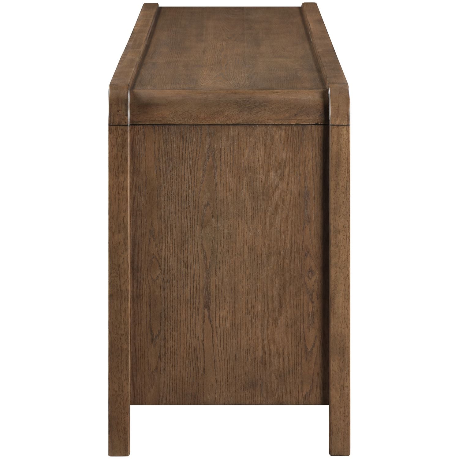 Harmony Brown Oak Veneer And Solid Wood Sideboard/Buffet