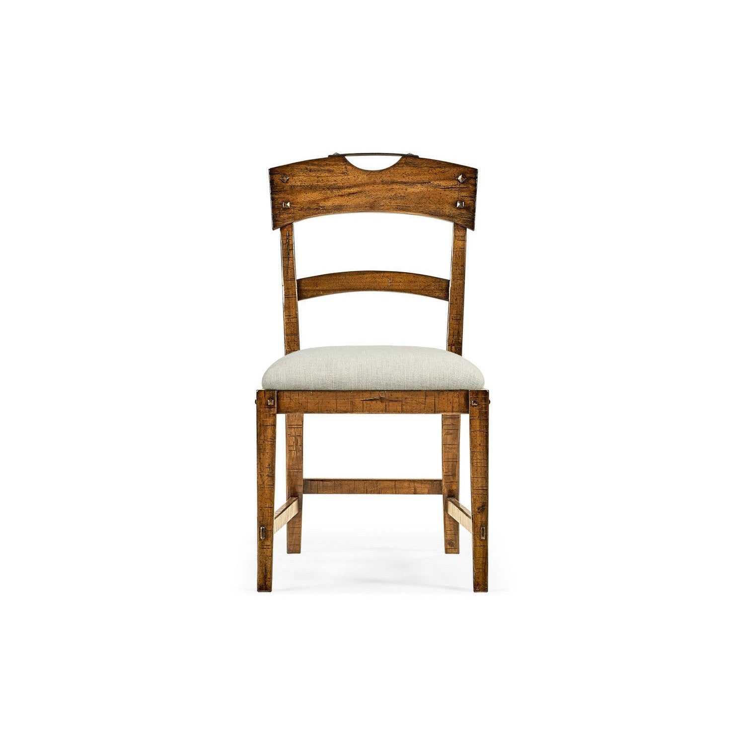 Casual Planked Dining Side Chair-Jonathan Charles-JCHARLES-491076-SC-CFW-F400-Dining Chairs-1-France and Son