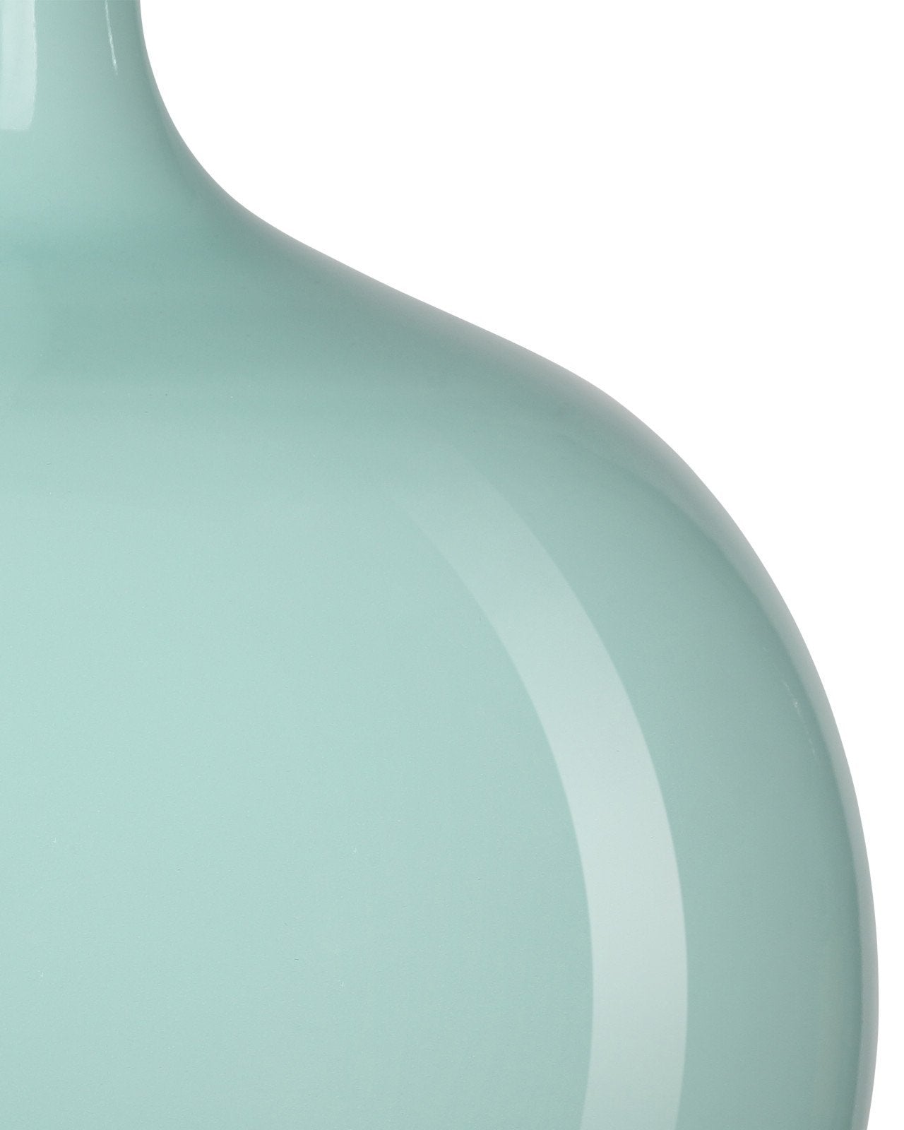 Celadon Medium Green Straight Neck Vase