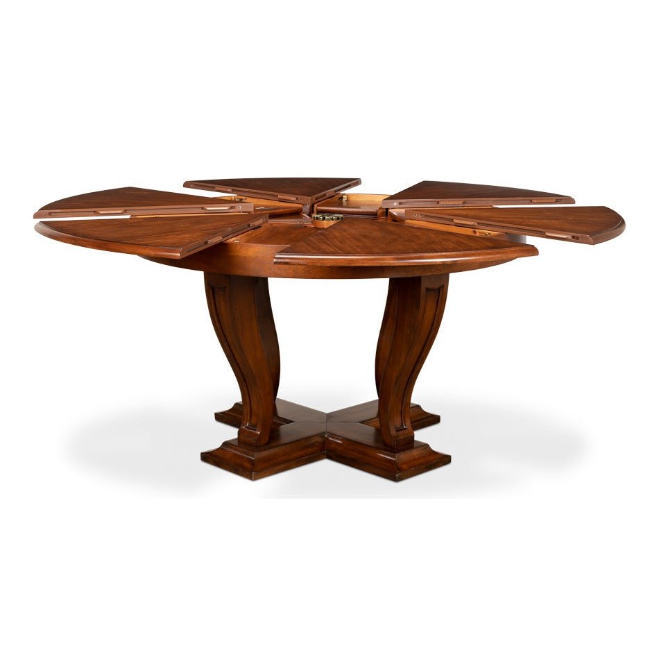 Metropolitan Jupe Dining Table - Medium-SARREID-SARREID-78-127-Dining Tables-2-France and Son