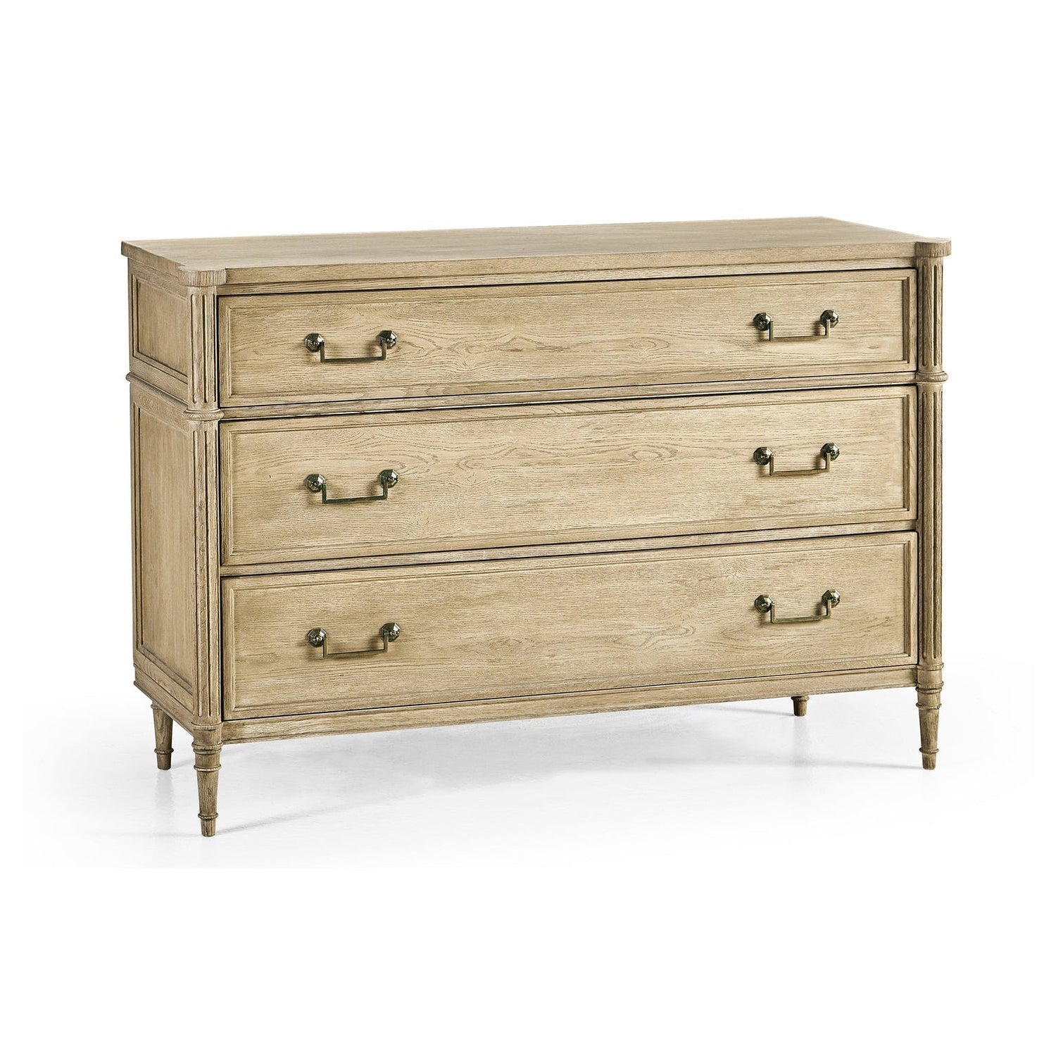 Kalpa Louis XVI Drawer Chest-Jonathan Charles-JCHARLES-003-3-263-BLC-Dressers-1-France and Son