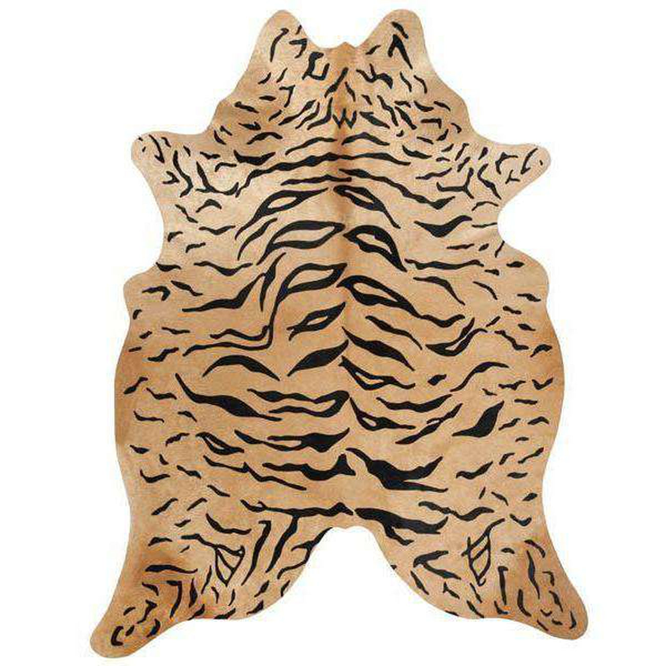 Tiger Animal Print Cowhide