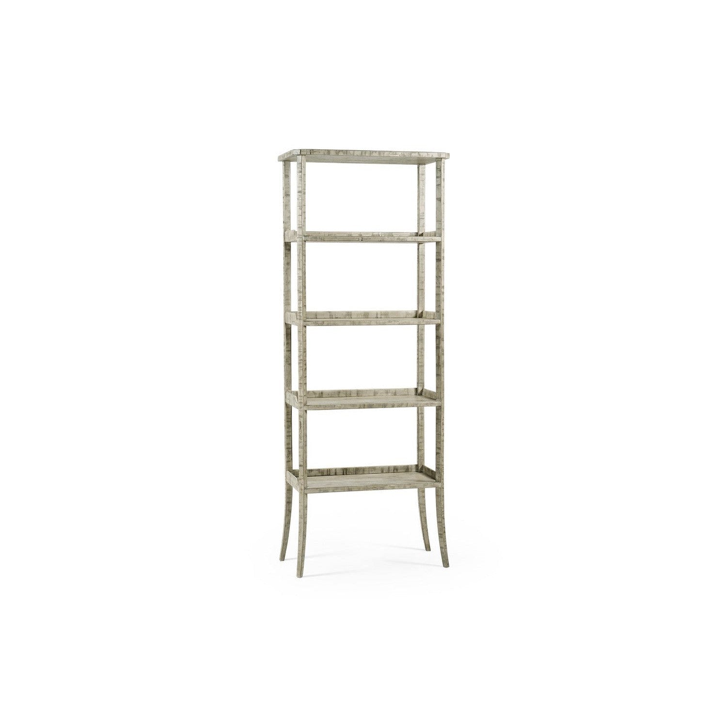 Casual Four - Tier Étagère-Jonathan Charles-JCHARLES-491100-RGA-Bookcases & Cabinets-1-France and Son