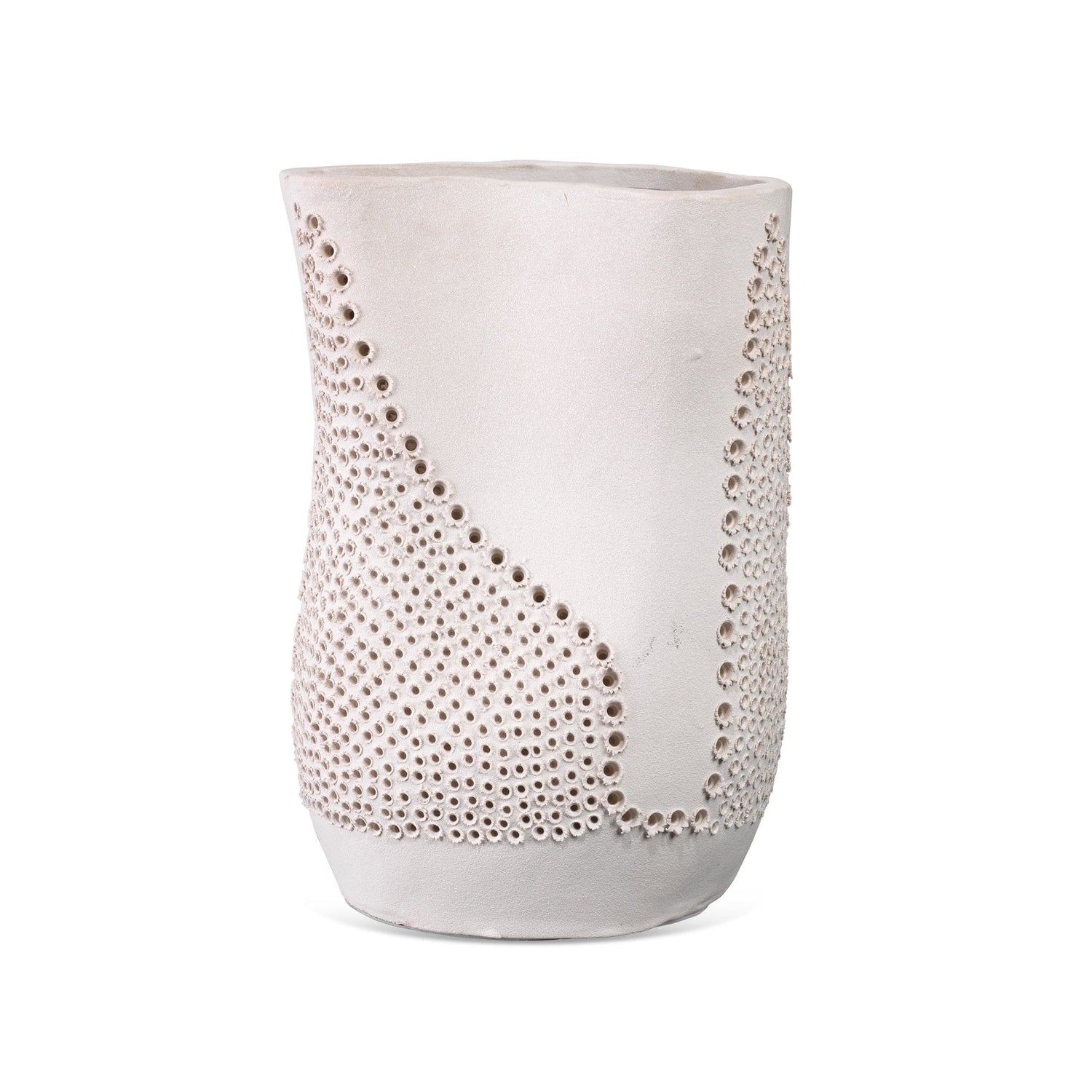 Moonrise Vase - White-Jamie Young-JAMIEYO-7MOON-VAWH-Vases-1-France and Son