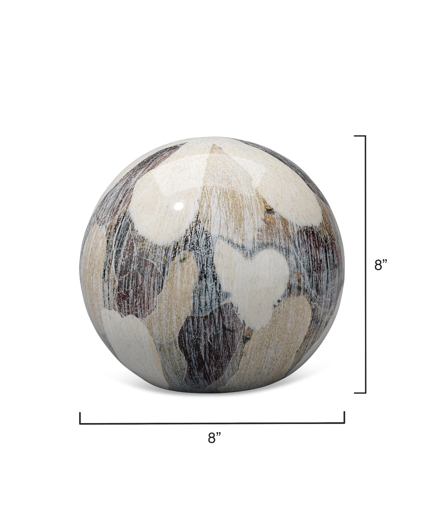 Small Painted Sphere-Jamie Young-JAMIEYO-7PAIN-SMCR-Decorative Objects-3-France and Son