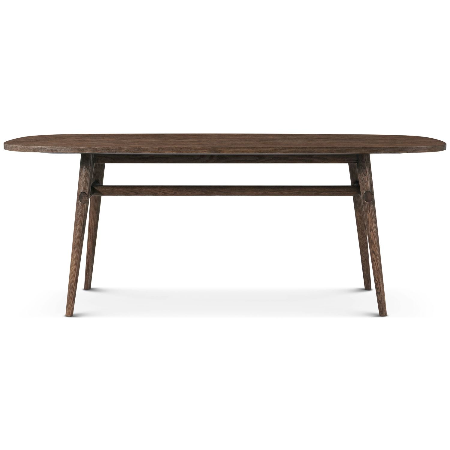 Madrid Oval Dining Table - Signature / Brown
