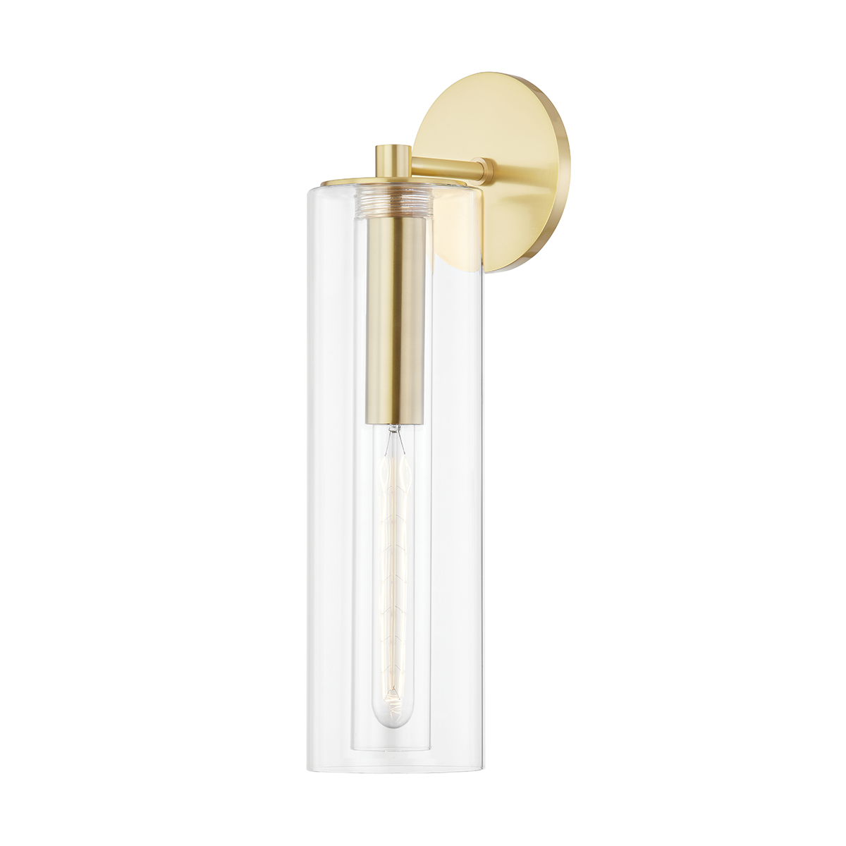 Belinda 1 Light Wall Sconce-Mitzi-HVL-H415101B-AGB-Outdoor Wall SconcesAged Brass-4.75"-4-France and Son