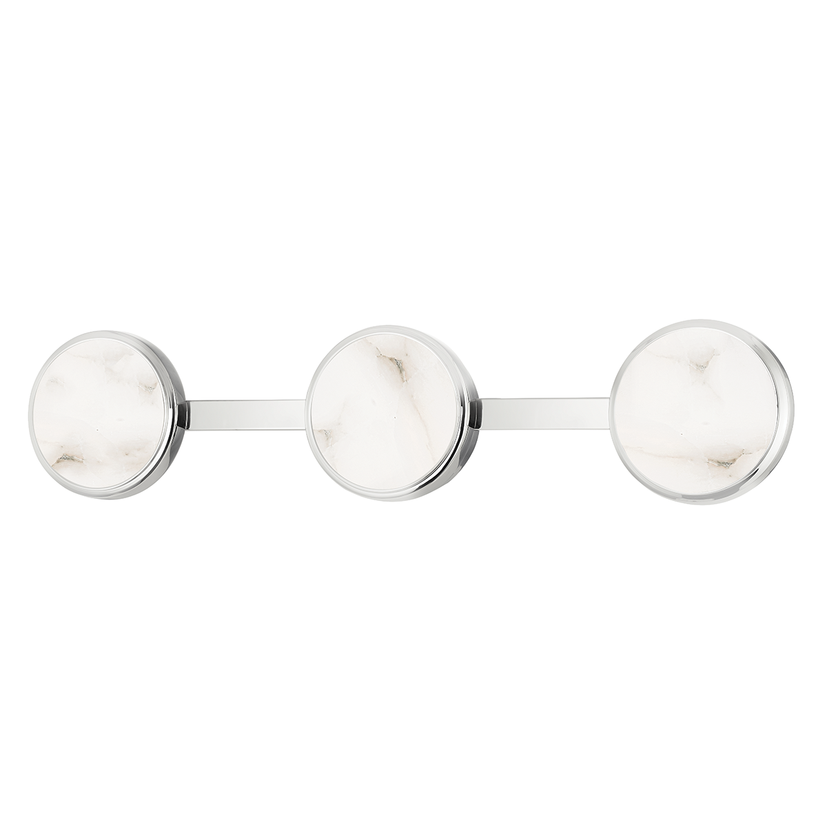 Meander 3 Light Bath Bracket-Hudson Valley-HVL-6325-PN-Bathroom LightingPolished Nickel-2-France and Son