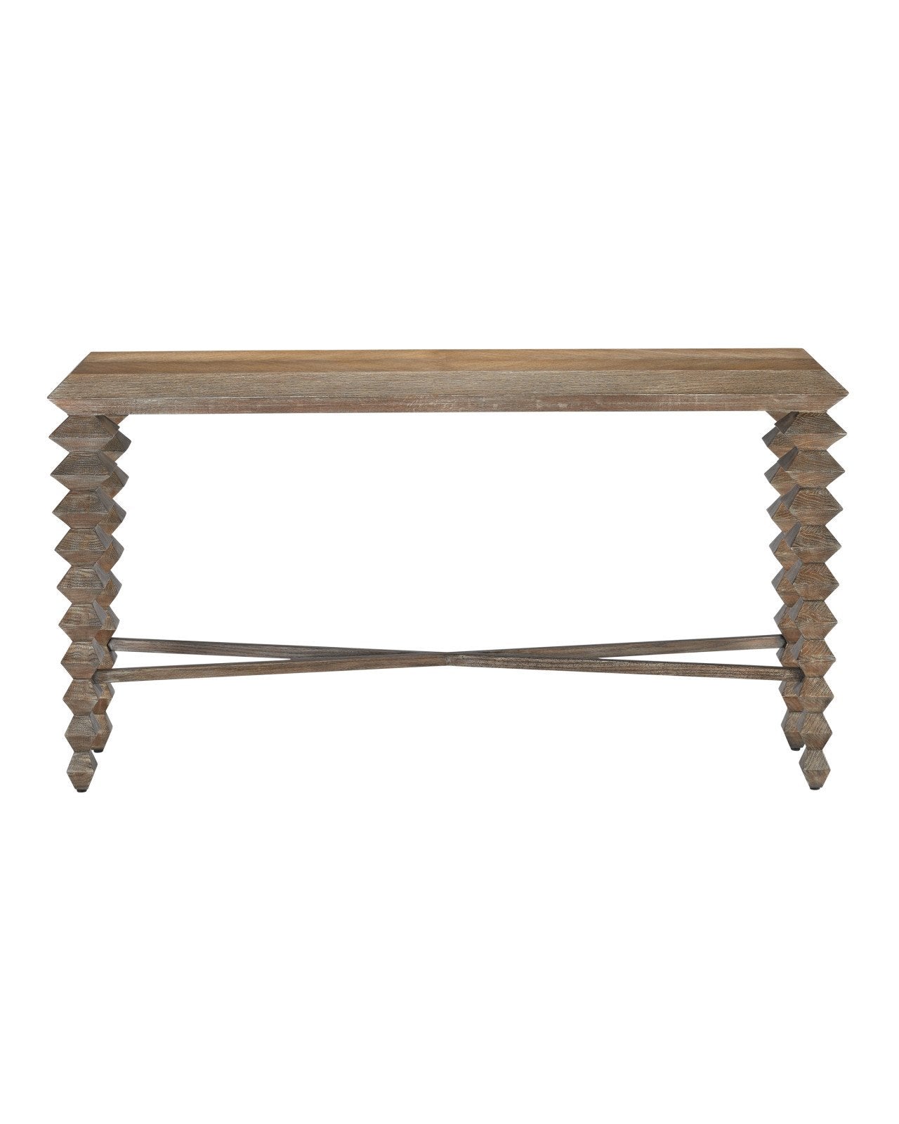 Saranya Light Pepper Console Table