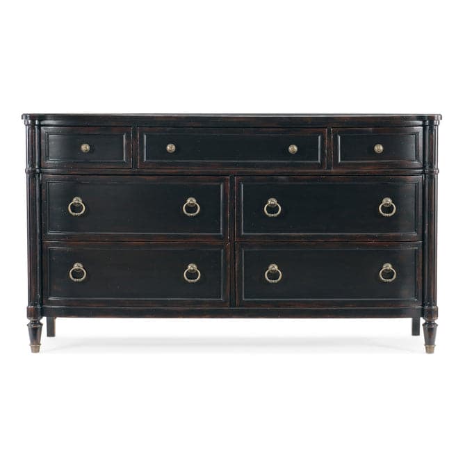 Charleston Seven-Drawer Dresser-Hooker-HOOKER-6750-90202-85-DressersMaraschino Cherry-5-France and Son