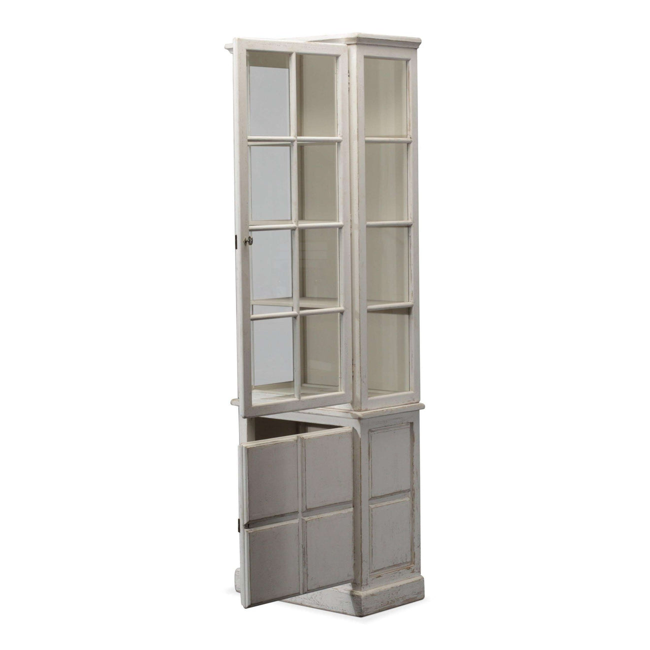 Book Cabinet Tower-SARREID-SARREID-40376-Bookcases & Cabinets-3-France and Son