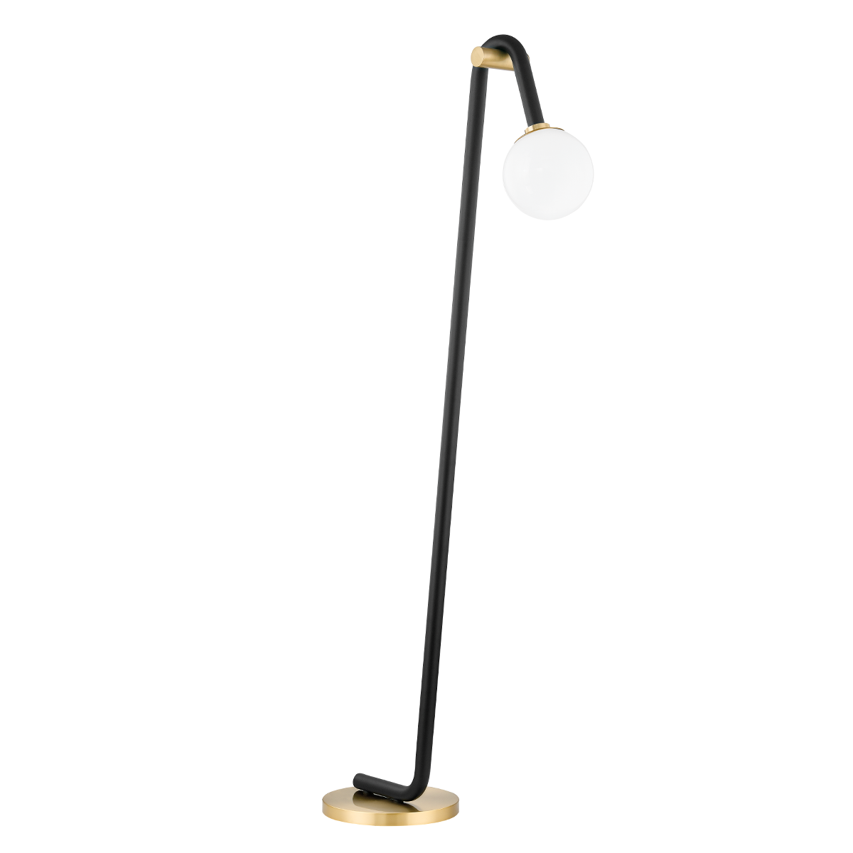 Whit 1 Light Floor Lamp-Mitzi-HVL-HL382401-AGB/BK-Floor LampsAged Brass / Black-1-France and Son