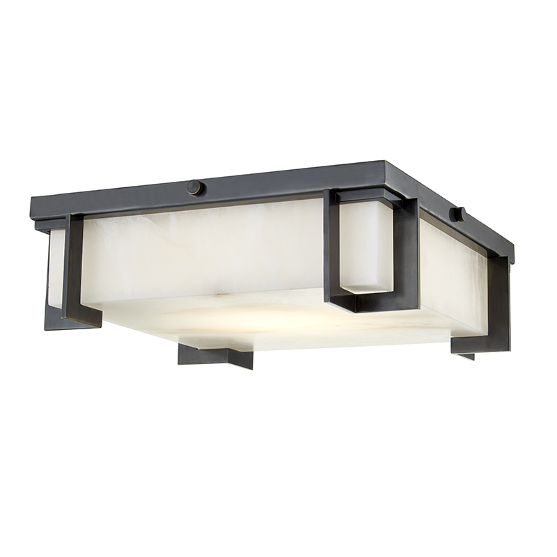 Delmar Led Large Flush Mount-Hudson Valley-HVL-3913-OB-Flush MountsOld Bronze-2-France and Son