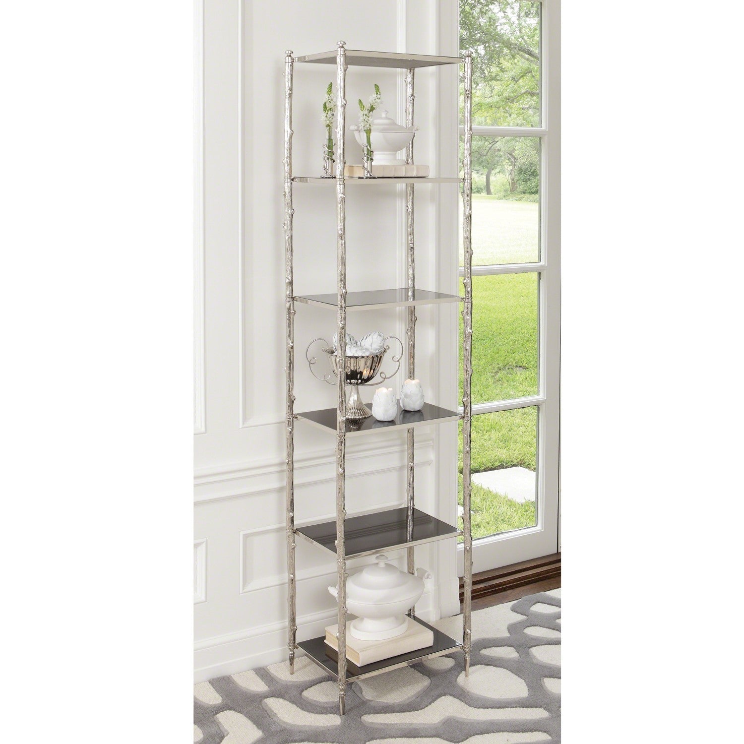 Arbor Etagere-Global Views-GVSA-8.82038-Bookcases & Cabinets-2-France and Son