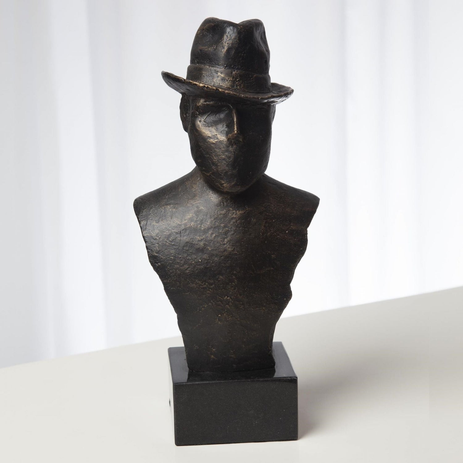 Hat Sculpture-Global Views-GVSA-8.82503-Decorative ObjectsBusinessman-10-France and Son