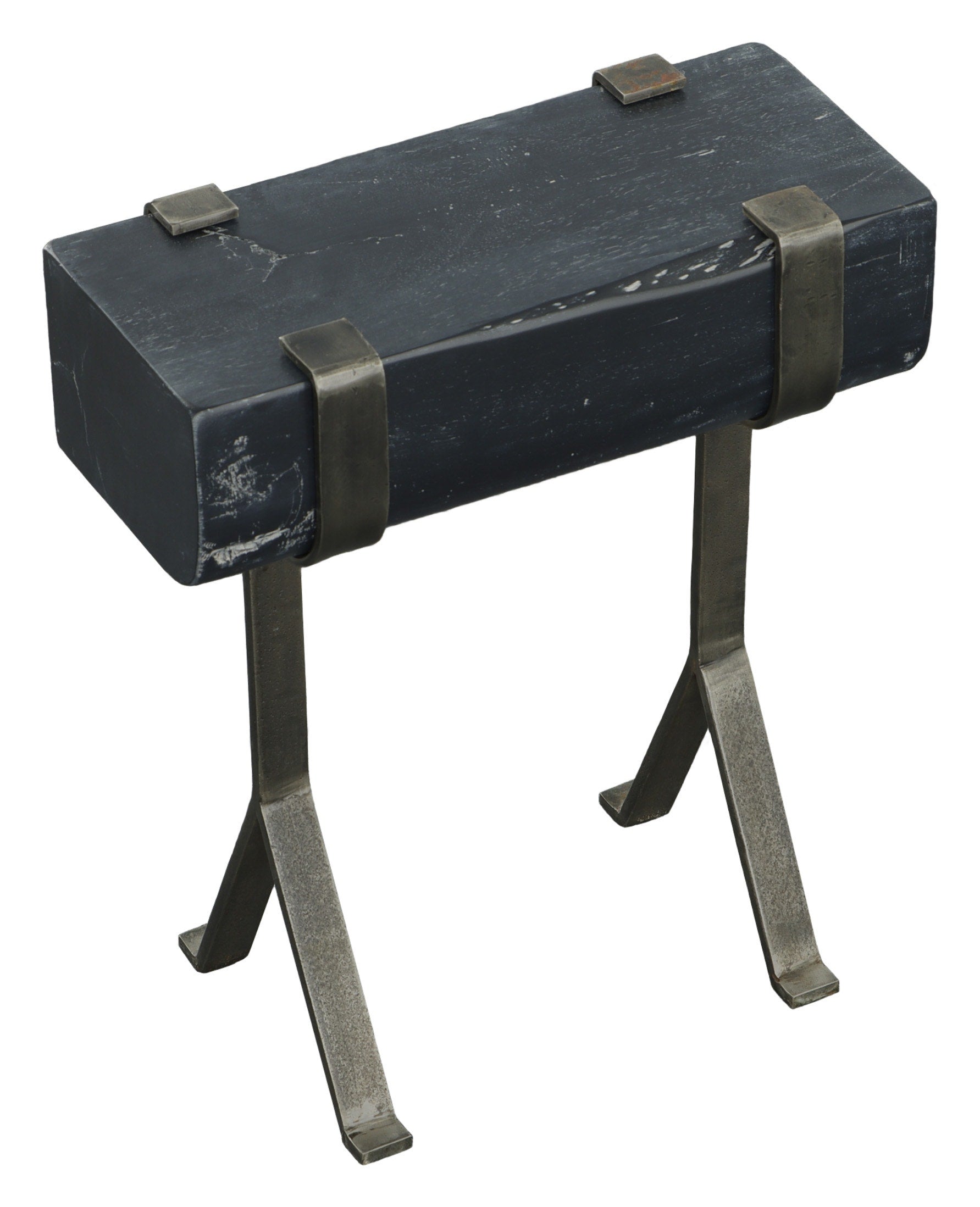 Equestrian Tack Drink Table - Mango Solids, Iron