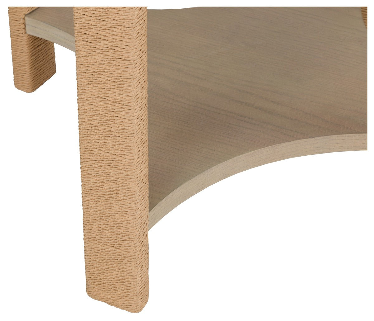 Alchemy End Table - Biscotti - Red Oak Solids and Veneers,Marble