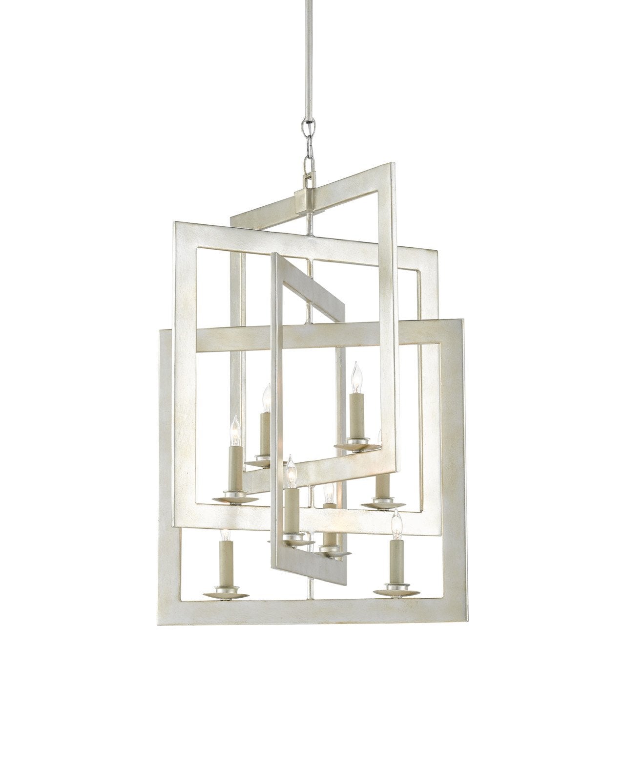 Middleton Small Silver Chandelier