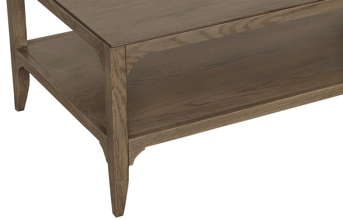 Kendrick Cocktail Table - Modern Truffle - Red Oak Solids and Veneers