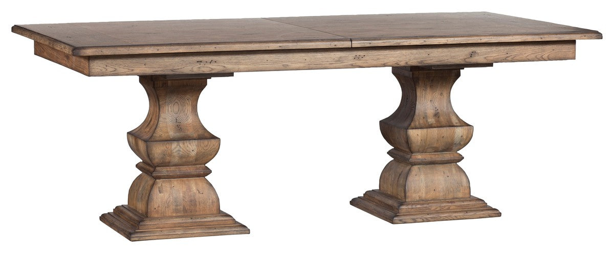 Arcadian Dining Table - Burnished Oak - White Oak Solids & Veneers