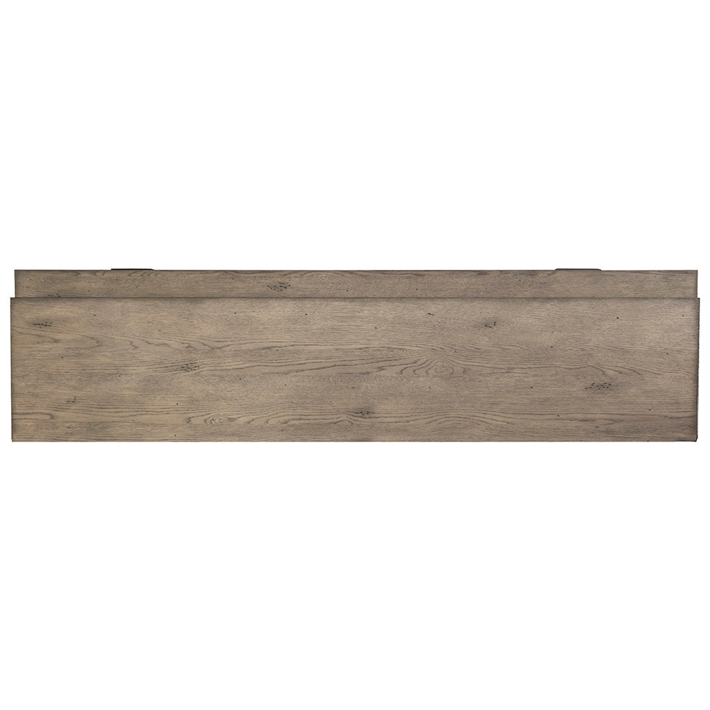 Arcadian Media Credenza - Burnished Oak - White Oak Solids & Veneers