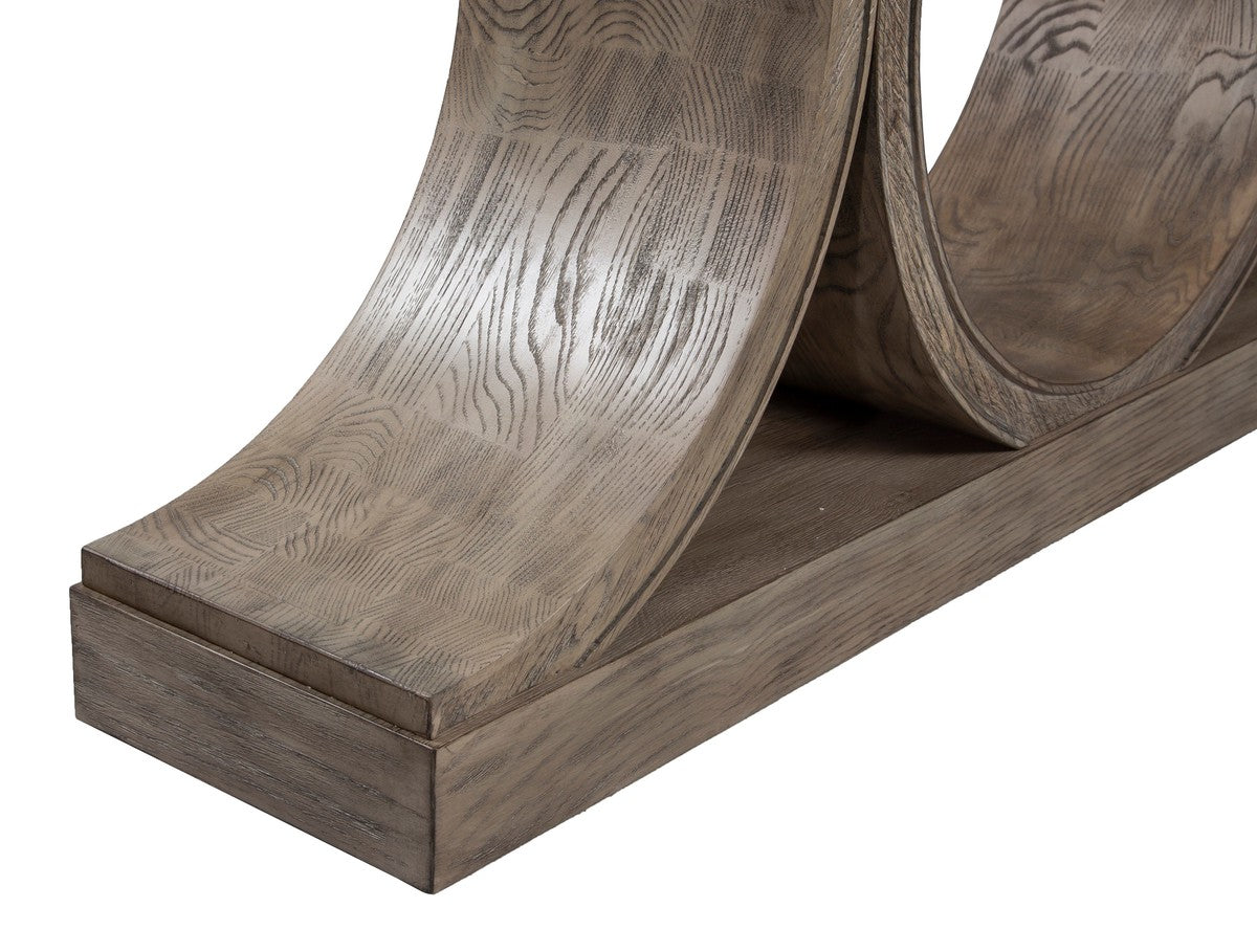 Coeur d'Alene Console Table - Reclaimed Oak - Red Oak Solids & Veneers