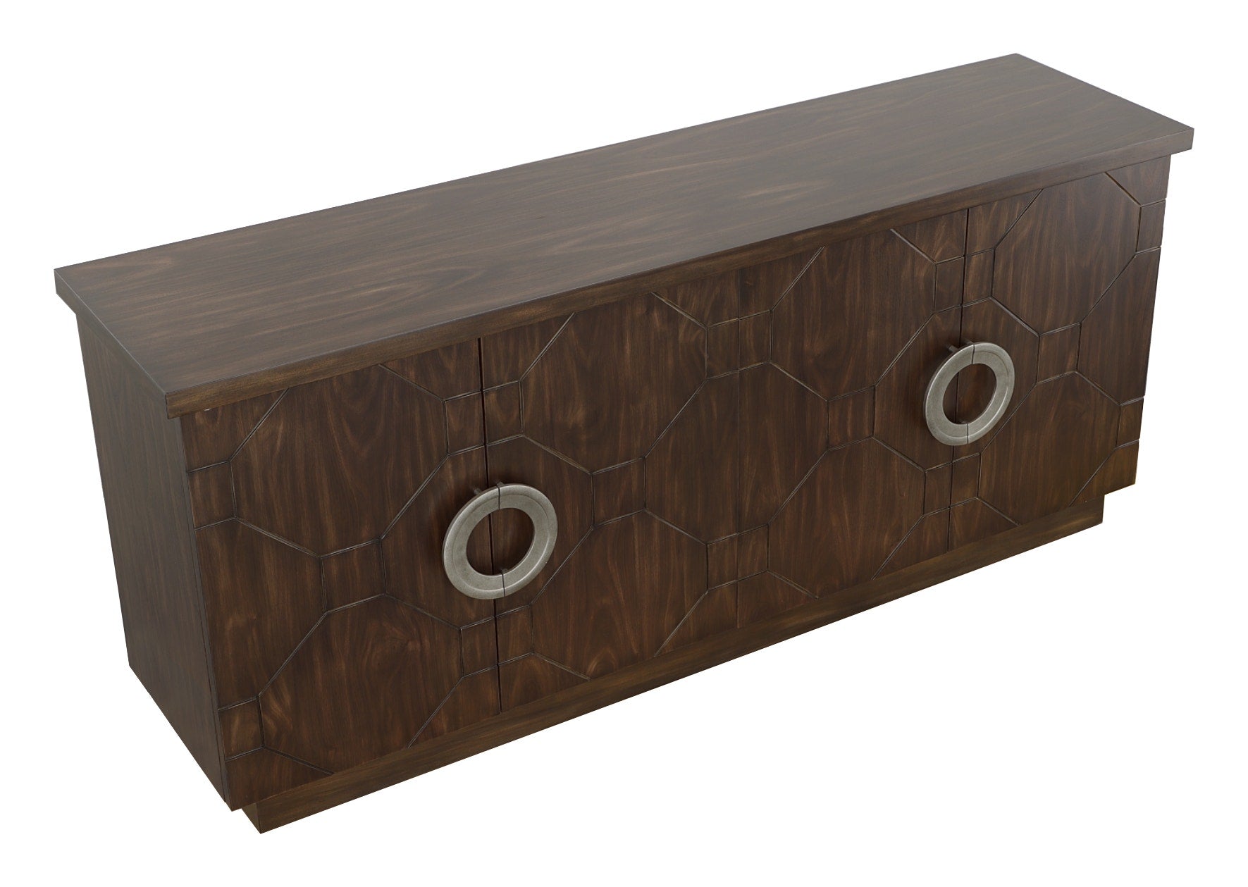 West Camden Credenza - Tahitian Pearl - Walnut Solids and Veneers